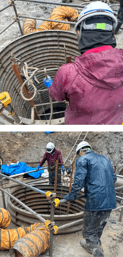 深礎工事の仕事について